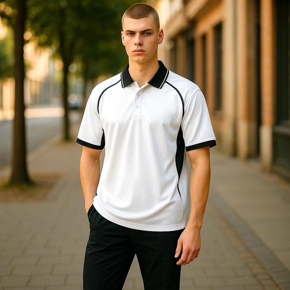 PXG Performance Polo PXG & NJ Comfort Fit Men’s XL White Layered NWT Retail $135